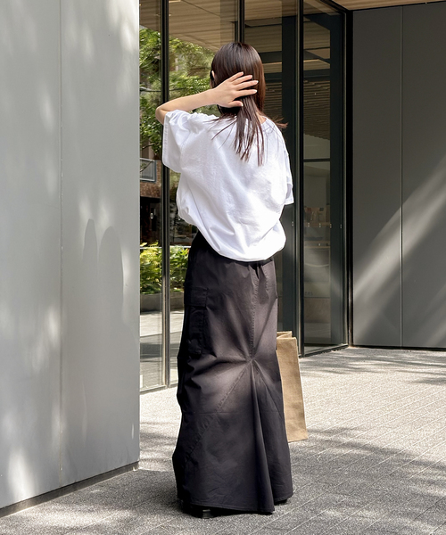 ALORE（アローレ）の「追加【ALORE/アローレ】ロゴバックタックTシャツ（Tシャツ/カットソー・レディース・ホワイト/チャコールグレー/グレー・FREE）」の17枚目の写真