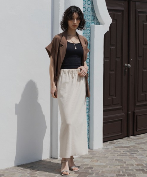 Doux archives（ドゥアルシーヴ）の「フレンチスリーブテーラージャケット（テーラードジャケット・レディース・ブラウン/ブラック/アイボリー・FREE）」の11枚目の写真