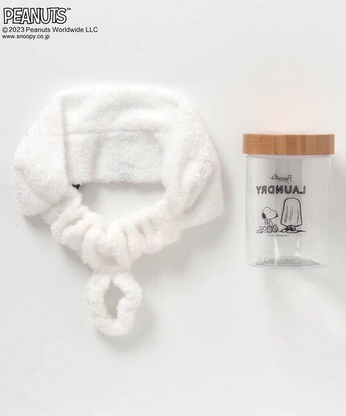 スヌーピーケース入りヘアターバン（ヘアバンド）｜PEANUTS