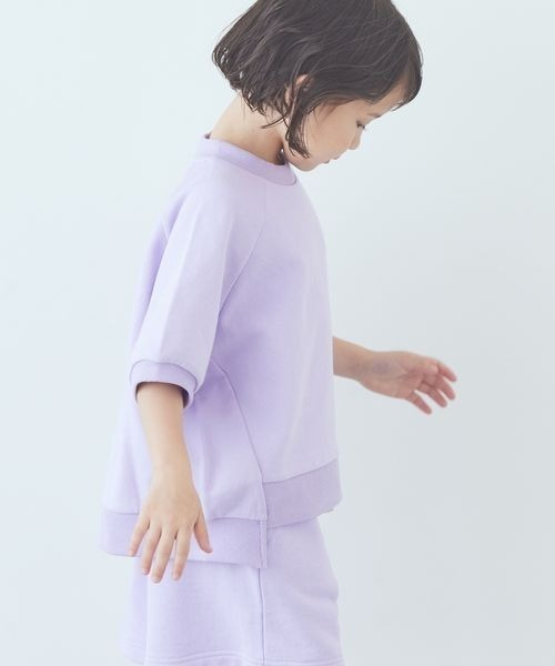 LOWRYS FARM（ローリーズファーム）の「ミニウラケプルオーバー　704155（Tシャツ/カットソー・キッズ・グレー/グリーン/パープル・110cm/120cm/130cm/140cm/150cm）」の9枚目の写真