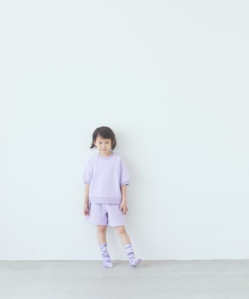 LOWRYS FARM（ローリーズファーム）の「ミニウラケプルオーバー　704155（Tシャツ/カットソー・キッズ・グレー/グリーン/パープル・110cm/120cm/130cm/140cm/150cm）」の4枚目の写真