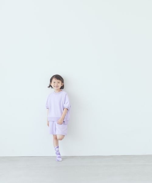 LOWRYS FARM（ローリーズファーム）の「ミニウラケプルオーバー　704155（Tシャツ/カットソー・キッズ・グレー/グリーン/パープル・110cm/120cm/130cm/140cm/150cm）」の5枚目の写真