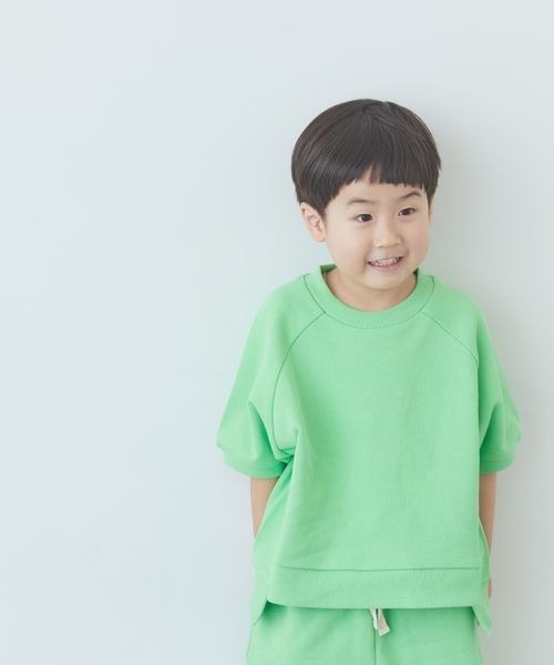 LOWRYS FARM（ローリーズファーム）の「ミニウラケプルオーバー　704155（Tシャツ/カットソー・キッズ・グレー/グリーン/パープル・110cm/120cm/130cm/140cm/150cm）」の15枚目の写真
