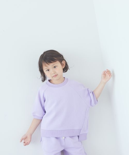 LOWRYS FARM（ローリーズファーム）の「ミニウラケプルオーバー　704155（Tシャツ/カットソー・キッズ・グレー/グリーン/パープル・110cm/120cm/130cm/140cm/150cm）」の7枚目の写真