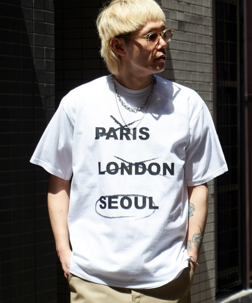 セール】SEOUL/ソウル ビッグシルエット クルーネック Tシャツ（T