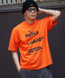 SEOUL/ソウル ビッグシルエット クルーネック Tシャツ