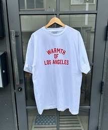 【UNISEX】 ビッグシルエットカットソー 半袖tee トップス カレッジロゴTシャツ レディース メンズ
