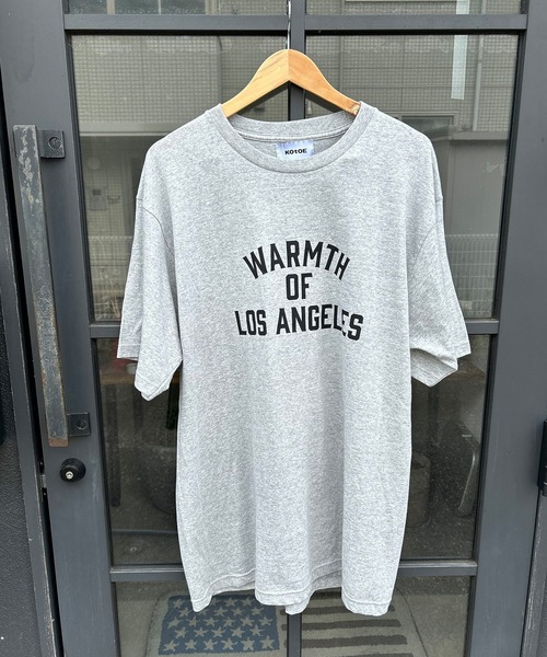 Kotoe(コトエ)の「【UNISEX】 ビッグシルエットカットソー 半袖tee トップス カレッジロゴTシャツ レディース メンズ(Tシャツ/カットソー・レディース・グレー/ホワイト/ネイビー/ホワイト系その他・FREE)」の16枚目の写真