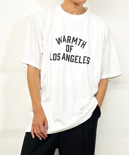 Kotoe(コトエ)の「【UNISEX】 ビッグシルエットカットソー 半袖tee トップス カレッジロゴTシャツ レディース メンズ(Tシャツ/カットソー・レディース・グレー/ホワイト/ネイビー/ホワイト系その他・FREE)」の11枚目の写真
