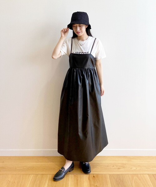 OPAQUE.CLIP（オペークドットクリップ）の「◆ポップコーンバケハ（ハット・レディース・オフホワイト/ブラック・00）」の5枚目の写真