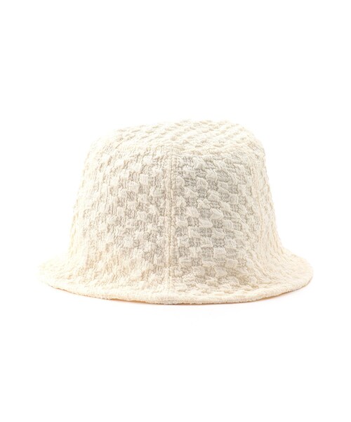 OPAQUE.CLIP（オペークドットクリップ）の「◆ポップコーンバケハ（ハット・レディース・オフホワイト/ブラック・00）」の7枚目の写真