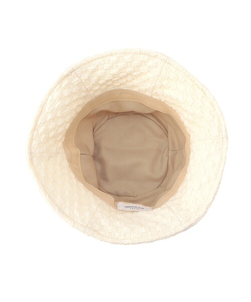 OPAQUE.CLIP（オペークドットクリップ）の「◆ポップコーンバケハ（ハット・レディース・オフホワイト/ブラック・00）」の9枚目の写真