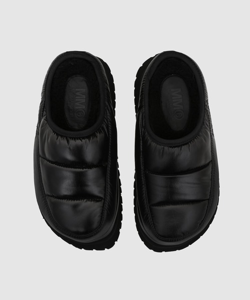 MM6 Maison Margiela（ｴﾑｴﾑｼｯｸｽ ﾒｿﾞﾝ ﾏﾙｼﾞｪﾗ）の「SLIPPER（スリッポン・レディース・ブラック・37/38）」の8枚目の写真