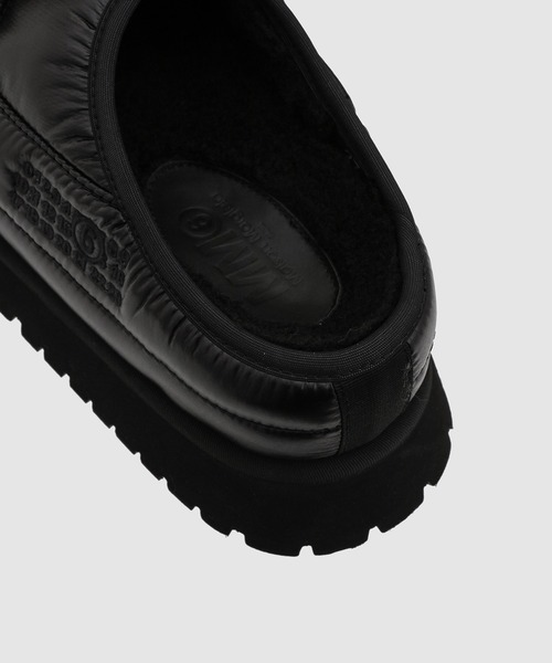 MM6 Maison Margiela（ｴﾑｴﾑｼｯｸｽ ﾒｿﾞﾝ ﾏﾙｼﾞｪﾗ）の「SLIPPER（スリッポン・レディース・ブラック・37/38）」の6枚目の写真