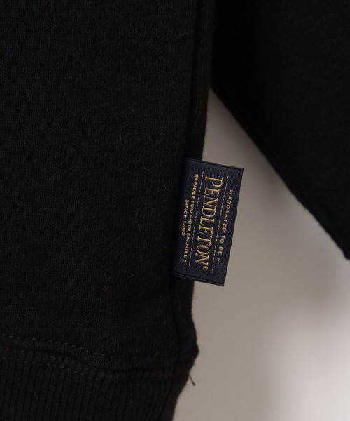 PENDLETON（ペンドルトン）の「【PENDLETON(ペンドルトン)】別注裏毛スウェット（KIDS）（スウェット・キッズ・ブラック/オフホワイト/ブルー・110cm/120cm/130cm/140cm/150cm）」の18枚目の写真