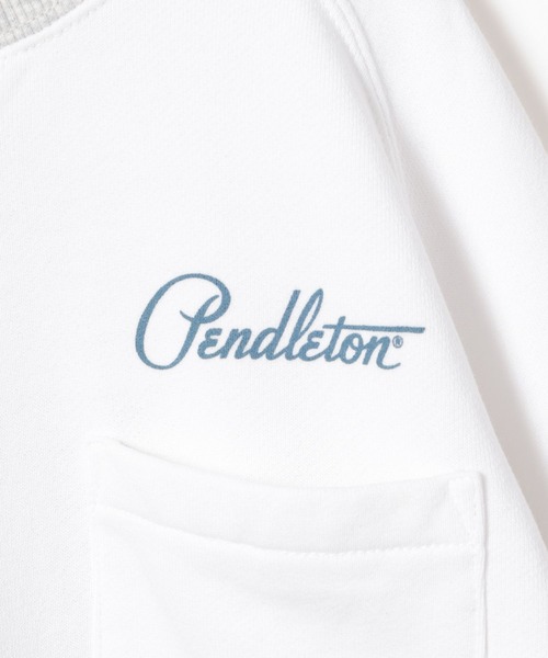 PENDLETON（ペンドルトン）の「【PENDLETON(ペンドルトン)】別注裏毛スウェット（KIDS）（スウェット・キッズ・ブラック/オフホワイト/ブルー・110cm/120cm/130cm/140cm/150cm）」の12枚目の写真