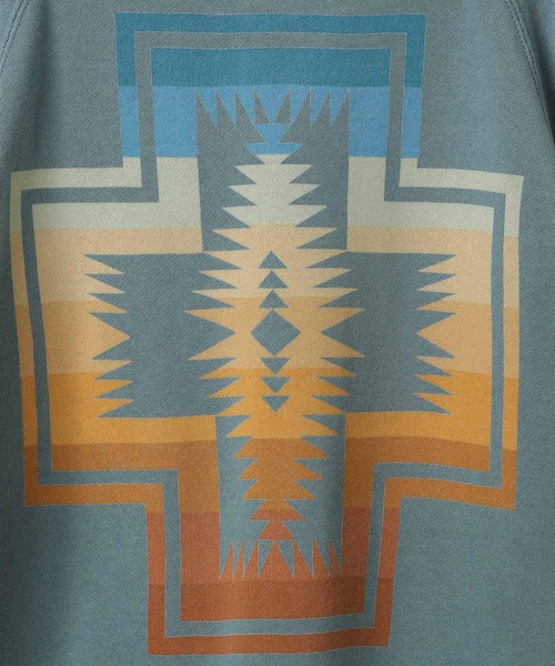 PENDLETON（ペンドルトン）の「【PENDLETON(ペンドルトン)】別注裏毛スウェット（KIDS）（スウェット・キッズ・ブラック/オフホワイト/ブルー・110cm/120cm/130cm/140cm/150cm）」の19枚目の写真