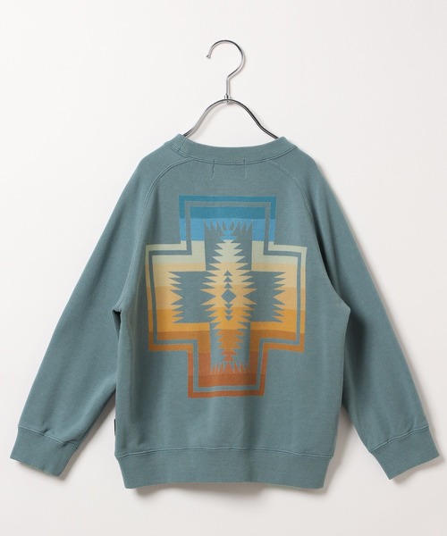 PENDLETON（ペンドルトン）の「【PENDLETON(ペンドルトン)】別注裏毛スウェット（KIDS）（スウェット・キッズ・ブラック/オフホワイト/ブルー・110cm/120cm/130cm/140cm/150cm）」の22枚目の写真