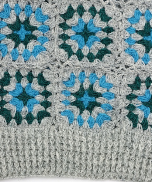 チチカカ(チチカカ)の「ハンドクロシェベスト(ベスト・レディース・グレー/ホワイト・FREE)」の17枚目の写真