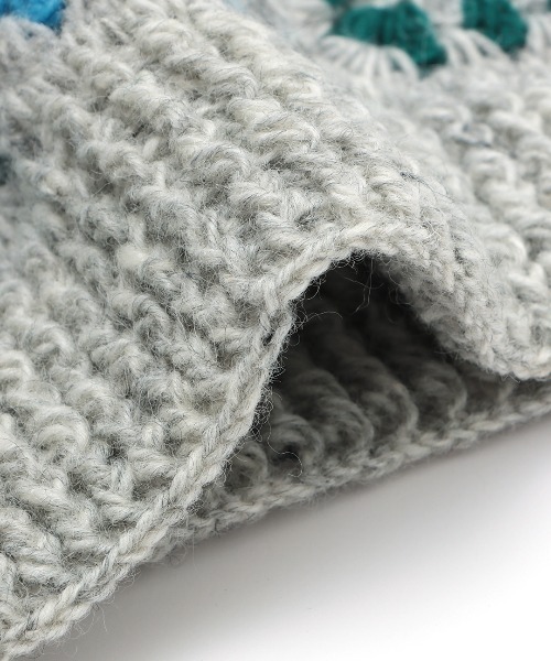 チチカカ(チチカカ)の「ハンドクロシェベスト(ベスト・レディース・グレー/ホワイト・FREE)」の19枚目の写真