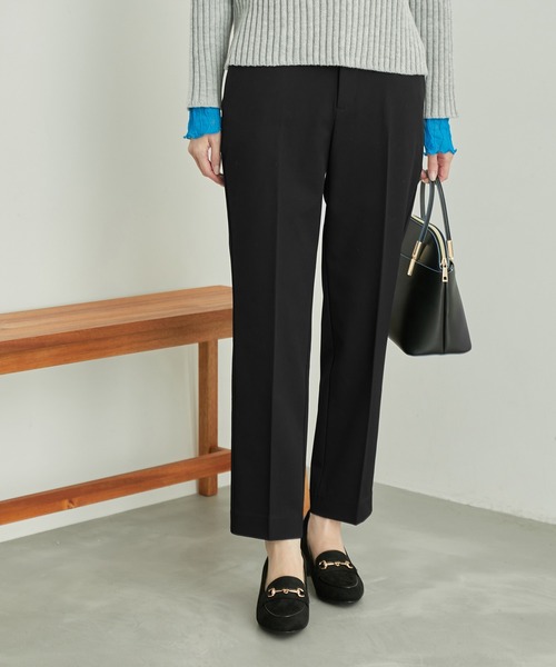 ROPE' PICNIC（ロペピクニック）の「ストレッチスティックテーパードパンツ/アンチピリング・シワになりにくい（その他パンツ・レディース・グレー/ブラック・36/38/40）」の6枚目の写真