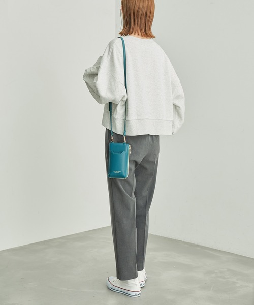 ROPE' PICNIC（ロペピクニック）の「ストレッチスティックテーパードパンツ/アンチピリング・シワになりにくい（その他パンツ・レディース・グレー/ブラック・36/38/40）」の9枚目の写真