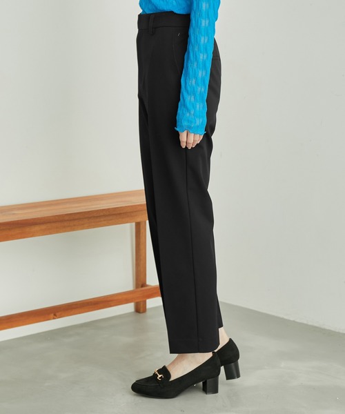 ROPE' PICNIC（ロペピクニック）の「ストレッチスティックテーパードパンツ/アンチピリング・シワになりにくい（その他パンツ・レディース・グレー/ブラック・36/38/40）」の12枚目の写真