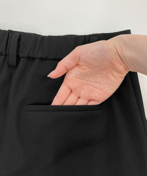 ROPE' PICNIC（ロペピクニック）の「ストレッチスティックテーパードパンツ/アンチピリング・シワになりにくい（その他パンツ・レディース・グレー/ブラック・36/38/40）」の17枚目の写真