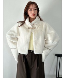 dazzlin | ショートビットフェイクファーコート(その他アウター)