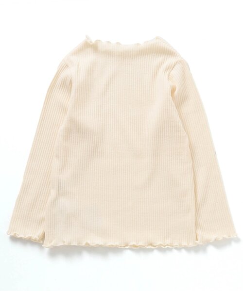 BREEZE（ブリーズ）の「メロウリブTシャツ（Tシャツ/カットソー・キッズ・サックスブルー/ブラック/ピンク/アイボリー/グリーン/マスタード・110/130/120/100/140/80/90）」の9枚目の写真