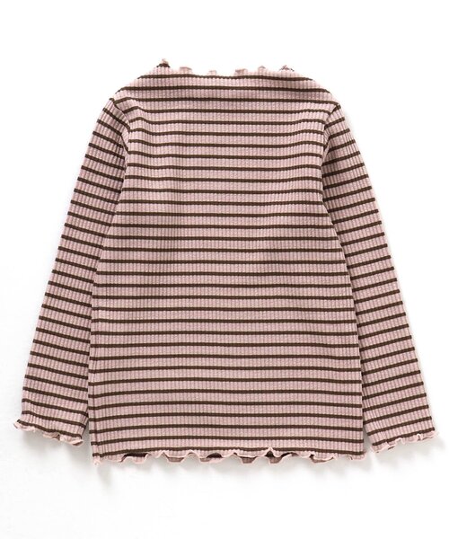 BREEZE（ブリーズ）の「メロウリブTシャツ（Tシャツ/カットソー・キッズ・サックスブルー/ブラック/ピンク/アイボリー/グリーン/マスタード・110/130/120/100/140/80/90）」の11枚目の写真