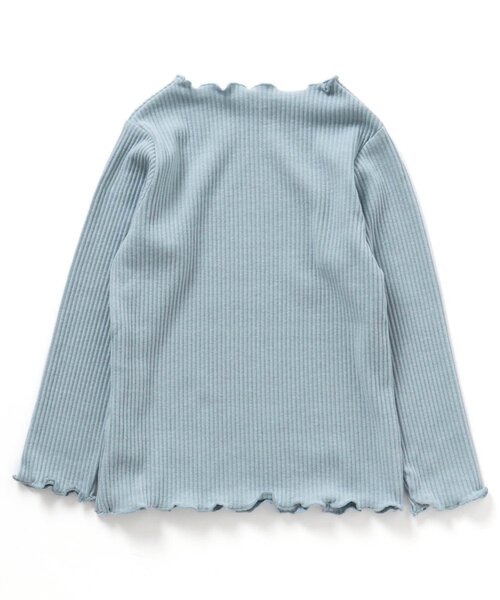 BREEZE（ブリーズ）の「メロウリブTシャツ（Tシャツ/カットソー・キッズ・サックスブルー/ブラック/ピンク/アイボリー/グリーン/マスタード・110/130/120/100/140/80/90）」の12枚目の写真