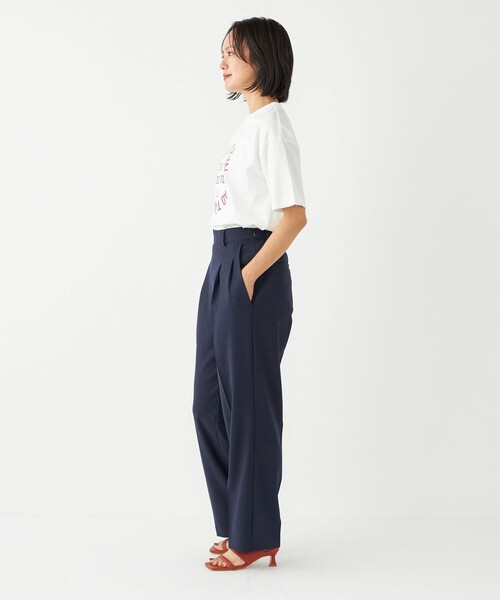 SHIPS Colors(シップス カラーズ)の「SHIPS Colors:〈洗濯機可能〉サークル ロゴ ルーズ TEE(Tシャツ/カットソー・レディース・ワイン/ダークグレー/グリーン・ONE SIZE)」の20枚目の写真