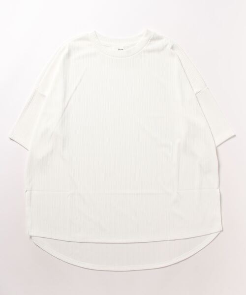 Elura（エルーラ）の「リブドルマンプルオーバー（Tシャツ/カットソー・レディース・ブラック/ホワイト/ネイビー・MEDIUM/LARGE）」の15枚目の写真