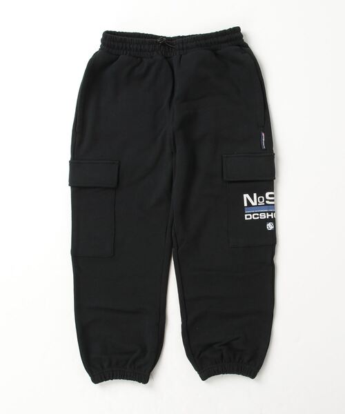 DC(ディーシー)の「DC/ディーシー 23 KD FLEECE CARGO PANT23 キッズ ワイド フリース カーゴ パンツ パンツ スケートボード YPT234527(カーゴパンツ・キッズ・ブラック/ライトグレー・140cm/150cm/160cm/130cm)」の4枚目の写真
