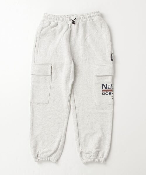 DC(ディーシー)の「DC/ディーシー 23 KD FLEECE CARGO PANT23 キッズ ワイド フリース カーゴ パンツ パンツ スケートボード YPT234527(カーゴパンツ・キッズ・ブラック/ライトグレー・140cm/150cm/160cm/130cm)」の5枚目の写真