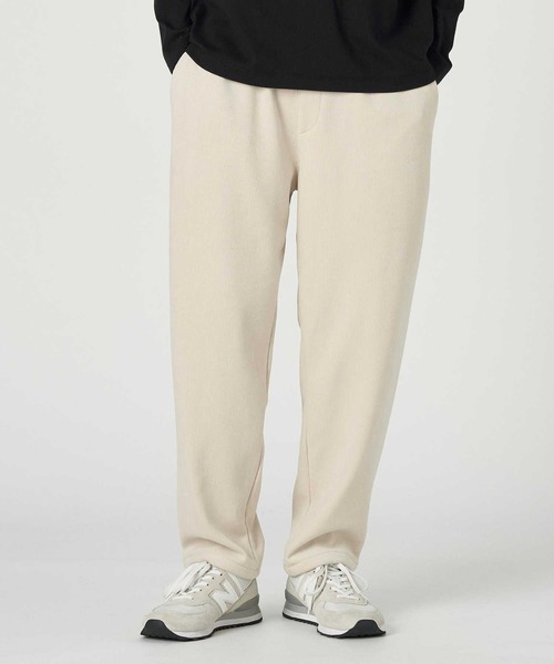 BACK NUMBER（バックナンバー）の「【BACK NUMBER】【エクストラサーモ】コーデュロイイージーパンツ（その他パンツ・メンズ・ブラウン/オフホワイト/ブラック・XL/L/S/M）」の2枚目の写真