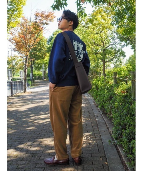 BACK NUMBER（バックナンバー）の「【BACK NUMBER】【エクストラサーモ】コーデュロイイージーパンツ（その他パンツ・メンズ・ブラウン/オフホワイト/ブラック・XL/L/S/M）」の21枚目の写真