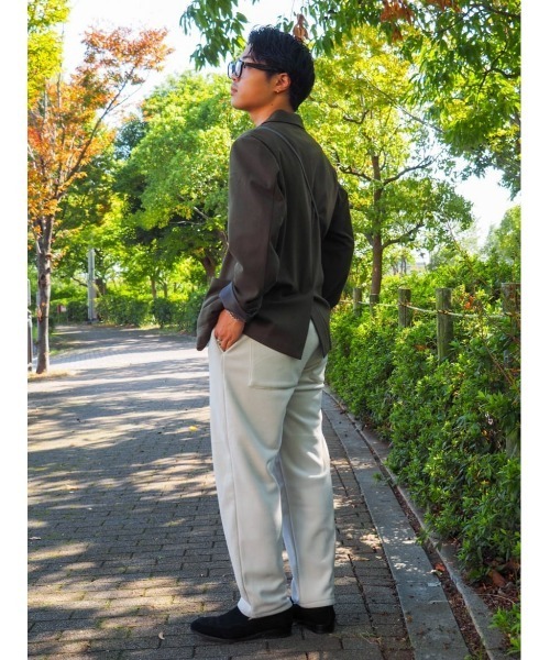 BACK NUMBER（バックナンバー）の「【BACK NUMBER】【エクストラサーモ】コーデュロイイージーパンツ（その他パンツ・メンズ・ブラウン/オフホワイト/ブラック・XL/L/S/M）」の6枚目の写真