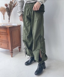 AS KNOW AS plus | ☆サイドリボンスリットカーゴパンツ(カーゴパンツ)