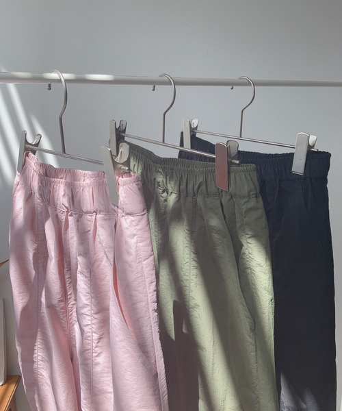 AS KNOW AS plus（アズノゥアズプラス）の「☆サイドリボンスリットカーゴパンツ（カーゴパンツ・レディース・ブラック/カーキ/ピンク・FREE）」の21枚目の写真