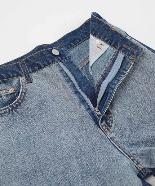 miette(ミエット)の「バイカラーストレートデニムパンツ(デニムパンツ・レディース・ブルー系その他/グレー系その他・M)」の12枚目の写真