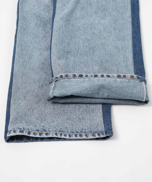 miette(ミエット)の「バイカラーストレートデニムパンツ(デニムパンツ・レディース・ブルー系その他/グレー系その他・M)」の15枚目の写真