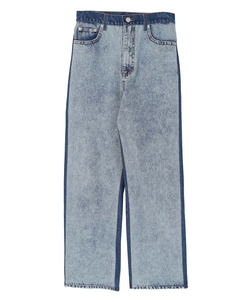 miette(ミエット)の「バイカラーストレートデニムパンツ(デニムパンツ・レディース・ブルー系その他/グレー系その他・M)」の18枚目の写真