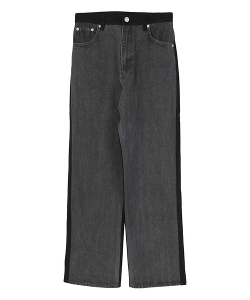 miette(ミエット)の「バイカラーストレートデニムパンツ(デニムパンツ・レディース・ブルー系その他/グレー系その他・M)」の17枚目の写真