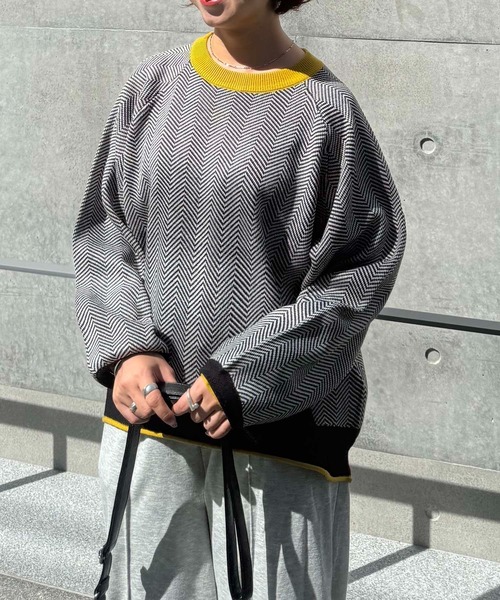 AS KNOW AS plus(アズノゥアズプラス)の「☆アソート柄 くるりジャカードニットプルオーバー(ニット/セーター・レディース・イエロー系その他/ブルー系その他/パープル系その他/ブラック系その他/パープル系その他2/ブルー系その他2/ブラック系その他2/グリーン系その他2/ブラウン系その他2/グリーン系その他3/ブルー系その他3/ブラック系その他3・FREE)」の19枚目の写真