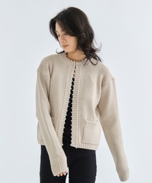 は*ん様 ツルバイマリコオイカワLudmilaパールカーディガン Ludmila | TSURU By MARIKO OIKAWA (Women)/ツル バイ