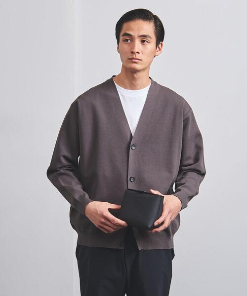 UNITED ARROWS（ユナイテッドアローズ）の「マイクロファイバー スクエアー ポーチ S（ポーチ・メンズ・グレー/ターコイズブルー/モカ/オレンジ/ロイヤルブルー/ブラック・FREE）」の7枚目の写真