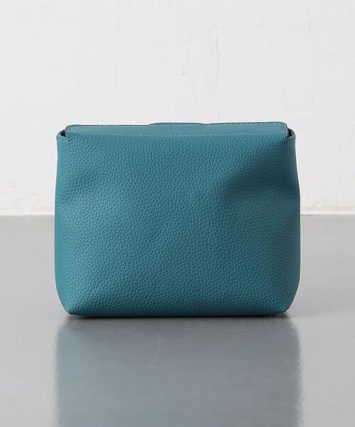 UNITED ARROWS（ユナイテッドアローズ）の「マイクロファイバー スクエアー ポーチ S（ポーチ・メンズ・グレー/ターコイズブルー/モカ/オレンジ/ロイヤルブルー/ブラック・FREE）」の20枚目の写真