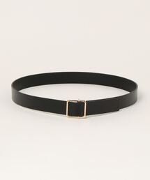 LOUNGEDRESS | 【GALENA】スクエアレザーバックルベルト(ベルト)